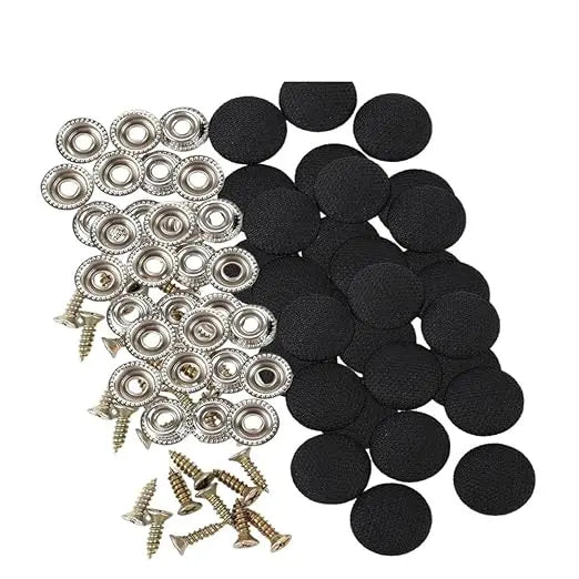 50 Pack Car Roof Headliner Repair Buttons, Fabric Covered Retainer Screws 🚗 - image 13