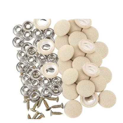 50 Pack Car Roof Headliner Repair Buttons, Fabric Covered Retainer Screws 🚗 - image 15