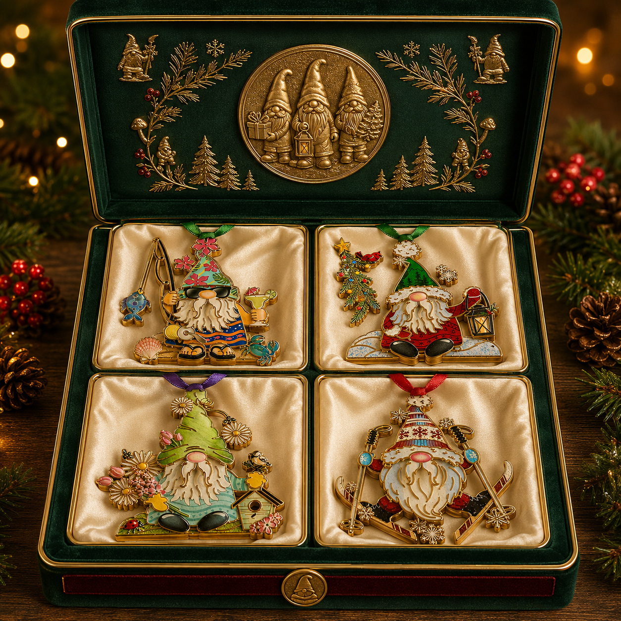 🔥LAST DAY 50% OFF✨Gnome Christmas tree ornaments