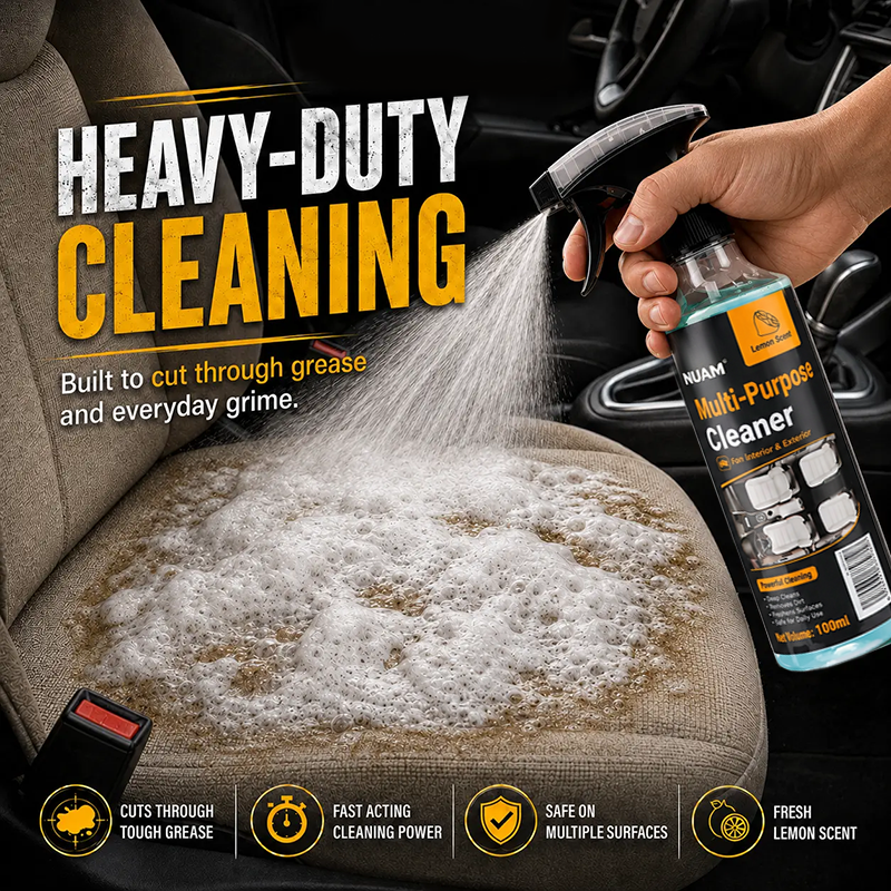Multi-Purpose Cleaning Spray, Heavy Duty Dual-Action Degreaser & Stain Remover🧽 - image 2