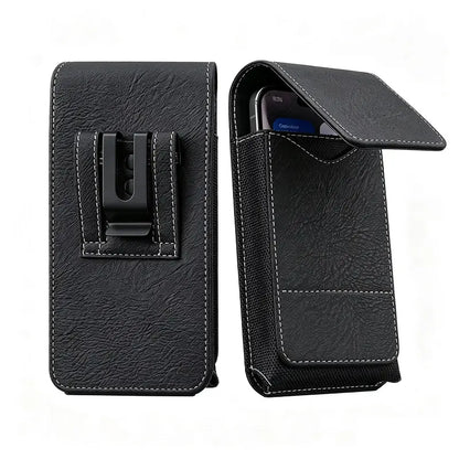 Men's Waist Phone Pouch with Card Slot, Magnetic Lock & Metal Belt Clip📱 - image 16