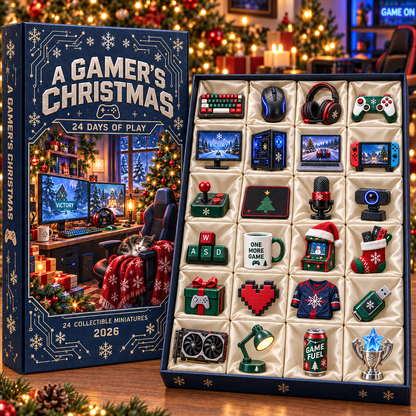 A Gamer’s Christmas 2026 Advent Calendar – 24 Collectible  Gaming Miniatures