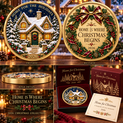 2026 Christmas Memories Coin Collection – 6 Festive Designs, Double-Sided Details & Timeless Holiday Charm