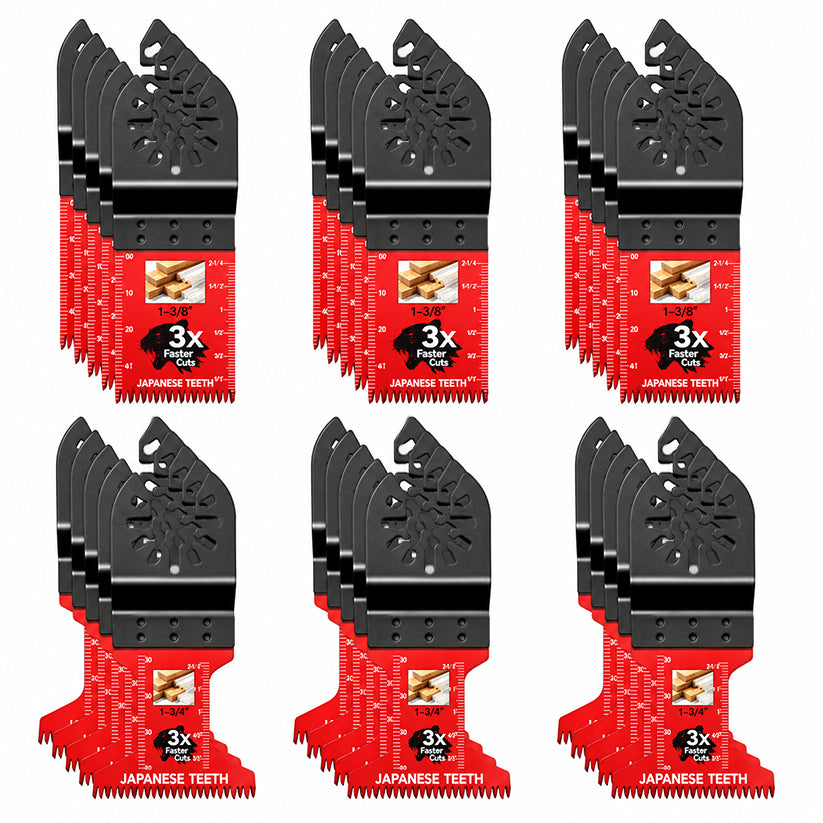🔥 Cut Faster & Cleaner — Japanese-Tooth Oscillating Saw Blades | Universal Fit, 10–50 Pack 🪚 - image 8