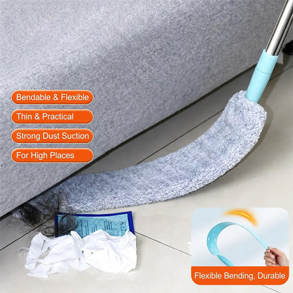 Replacement Gap Duster for Home Corner Place, Durable Flexible Arbitrary Bending Microfiber Dust Brush🧹 - image 1