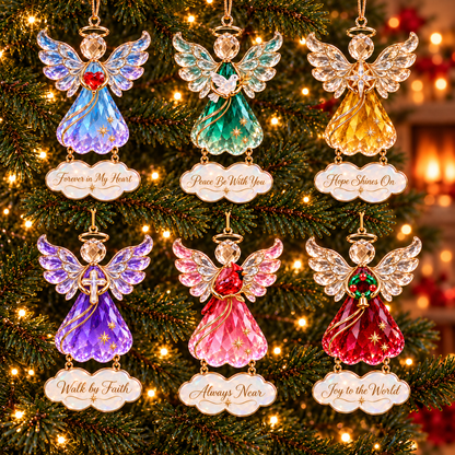 Heavenly Blessings Angel Christmas Ornaments – Keepsakes of Love, Faith & Remembrance