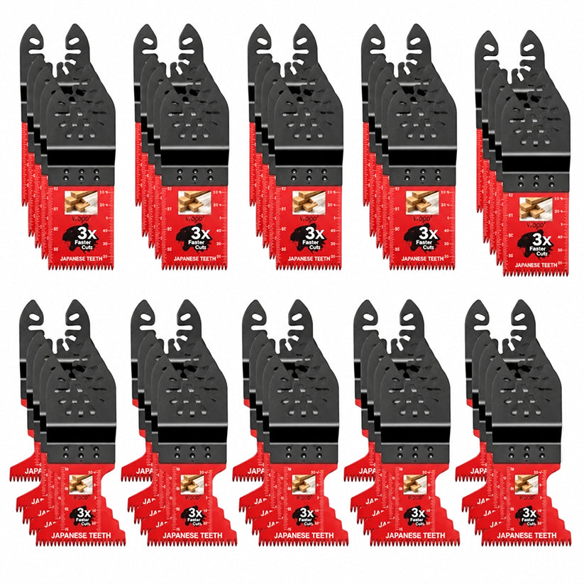 🔥 Cut Faster & Cleaner — Japanese-Tooth Oscillating Saw Blades | Universal Fit, 10–50 Pack 🪚 - image 9