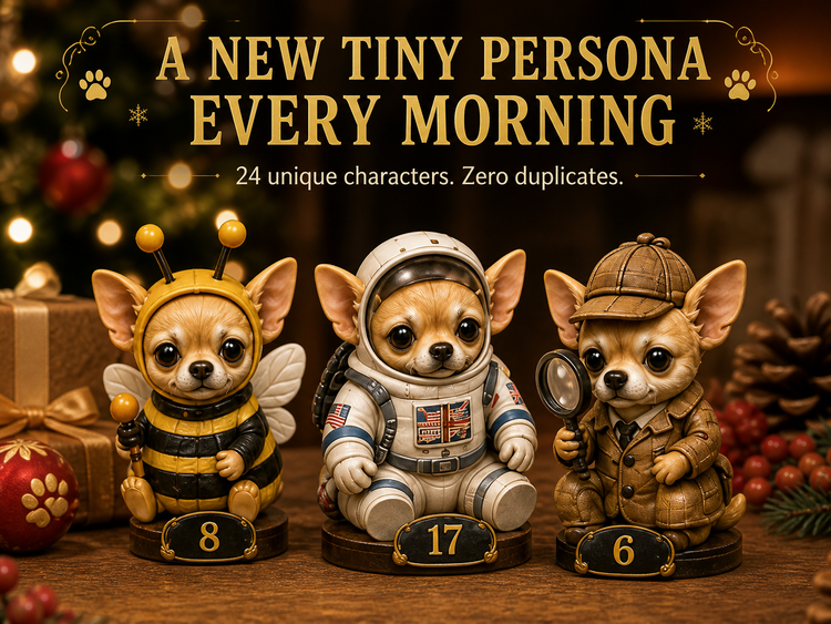 Different job themed Chihuahua miniature personas