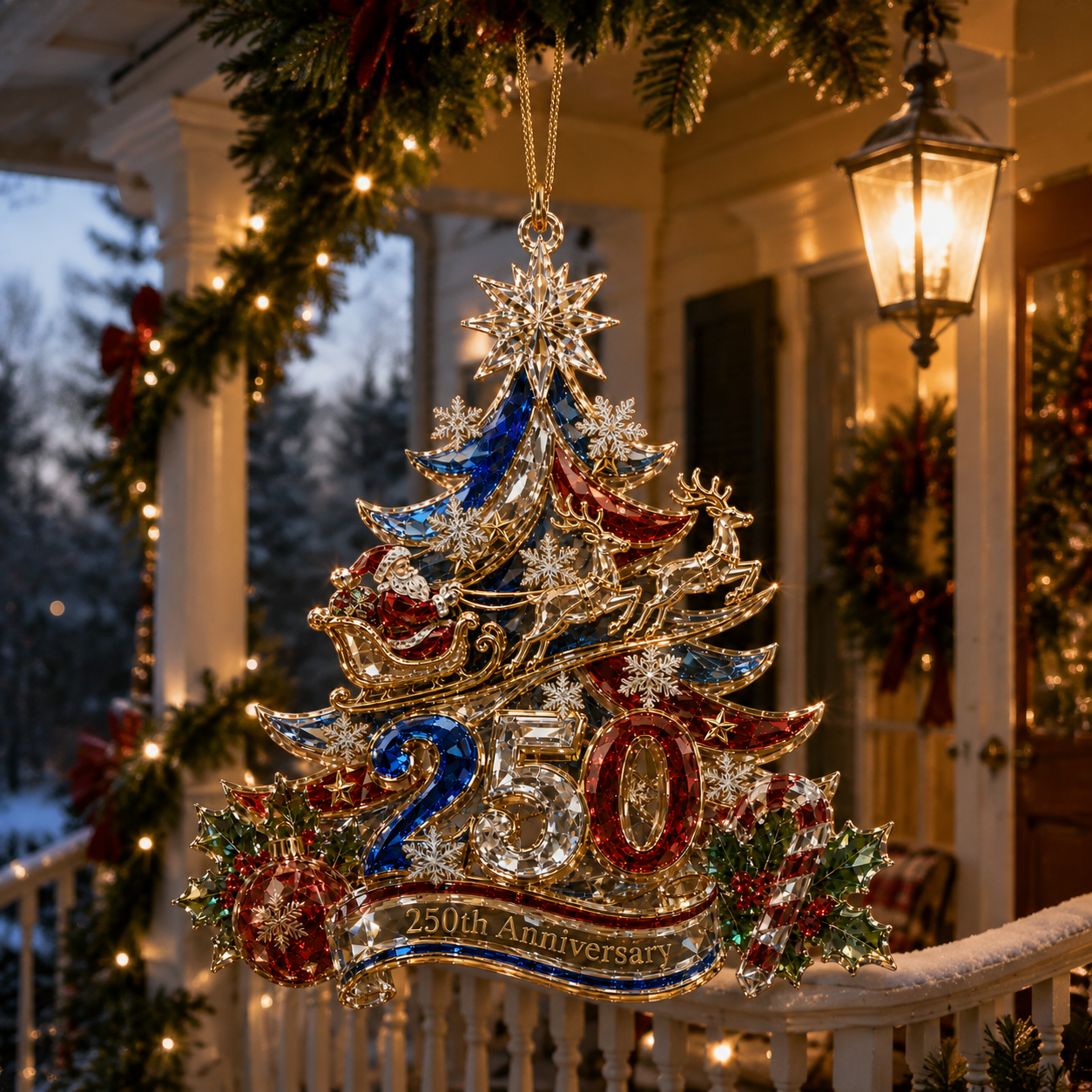 ✨250th Anniversary Crystal Christmas Tree