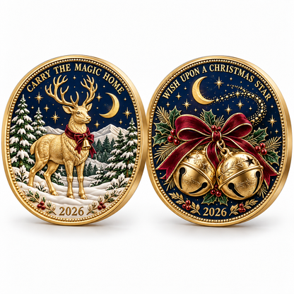 2026 Christmas Memories Coin Collection – 6 Festive Designs, Double-Sided Details & Timeless Holiday Charm