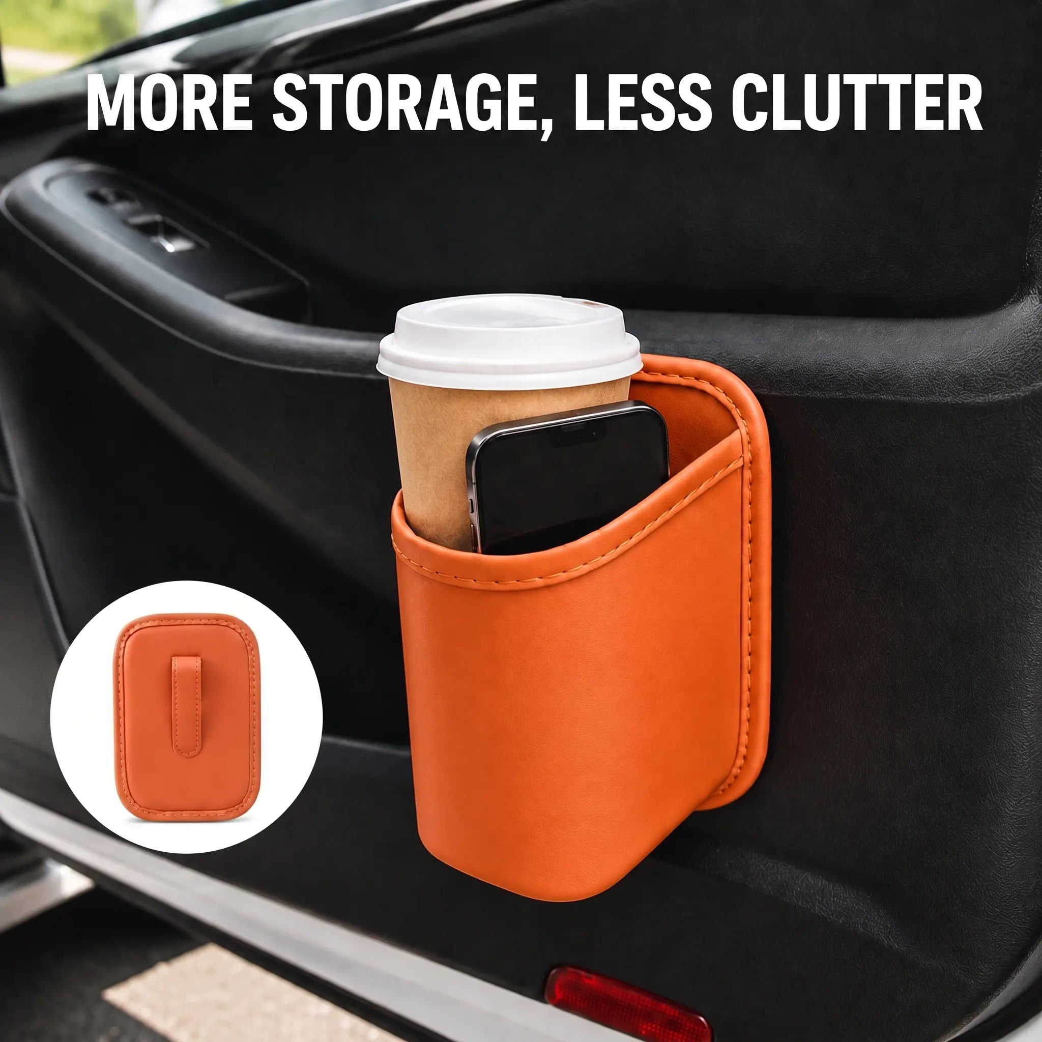 Car Cup Holder Accessory, Multi‑Purpose Drink & Water Bottle Storage Pouch 🚗 - image 2