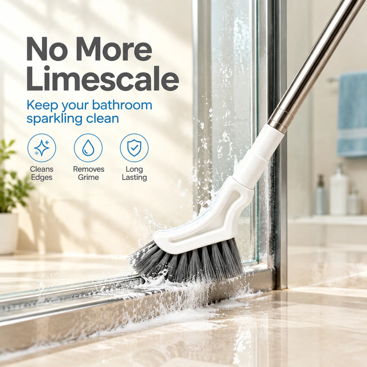 Adjustable Length Stainless Steel Telescopic Long Handle Crevice Cleaning Brush 🧹 - image 11