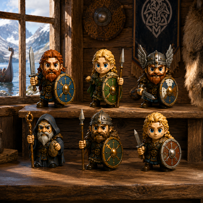 Viking Warriors Advent Calendar 2026 – 24 Collectible Norse Warrior Miniatures
