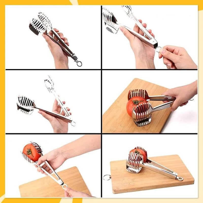 🔥 50% OFF TODAY – 2-Pack Stainless Steel Kitchen Slicing Guide - image 4