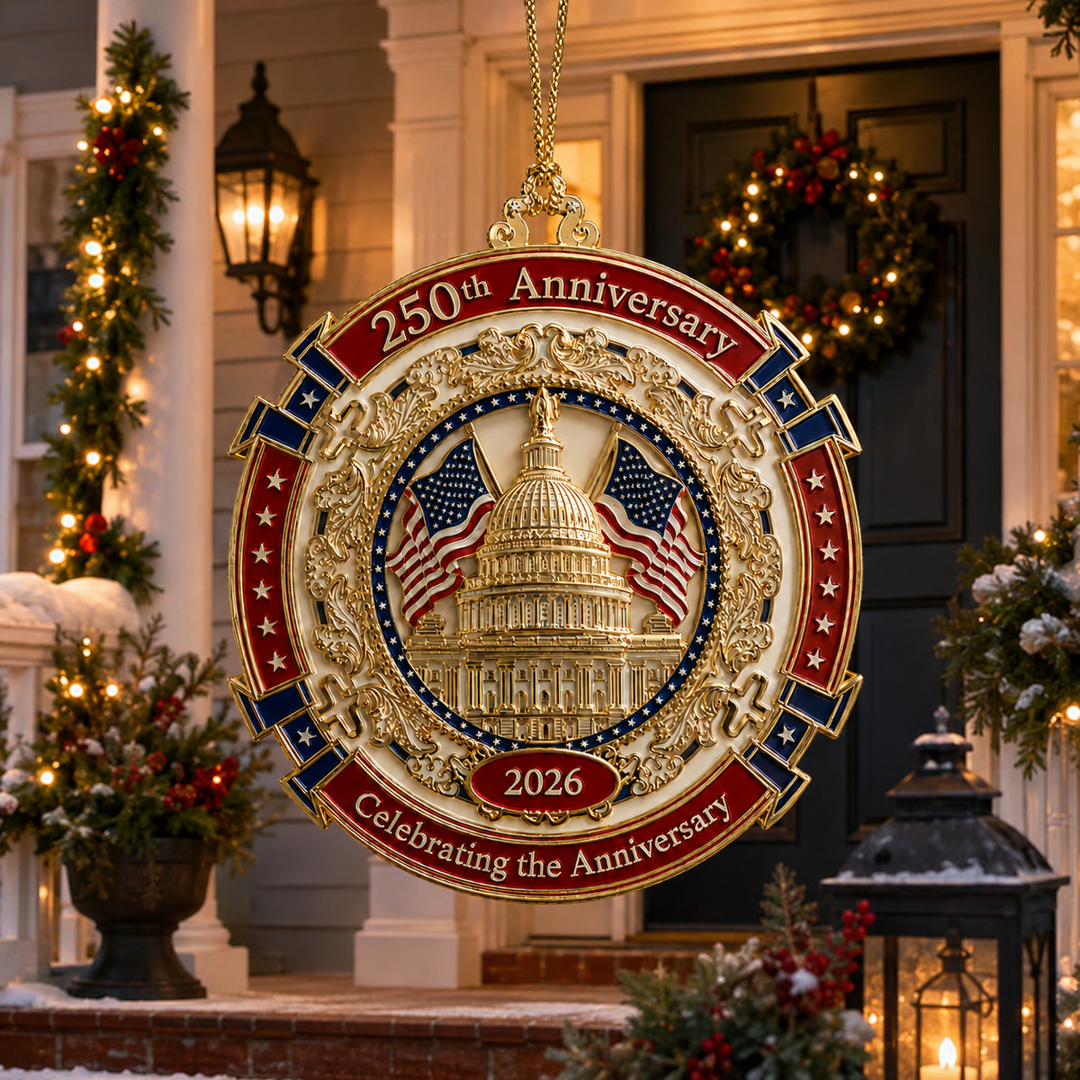 🔥250th Anniversary Commemorative Ornament –  Capitol