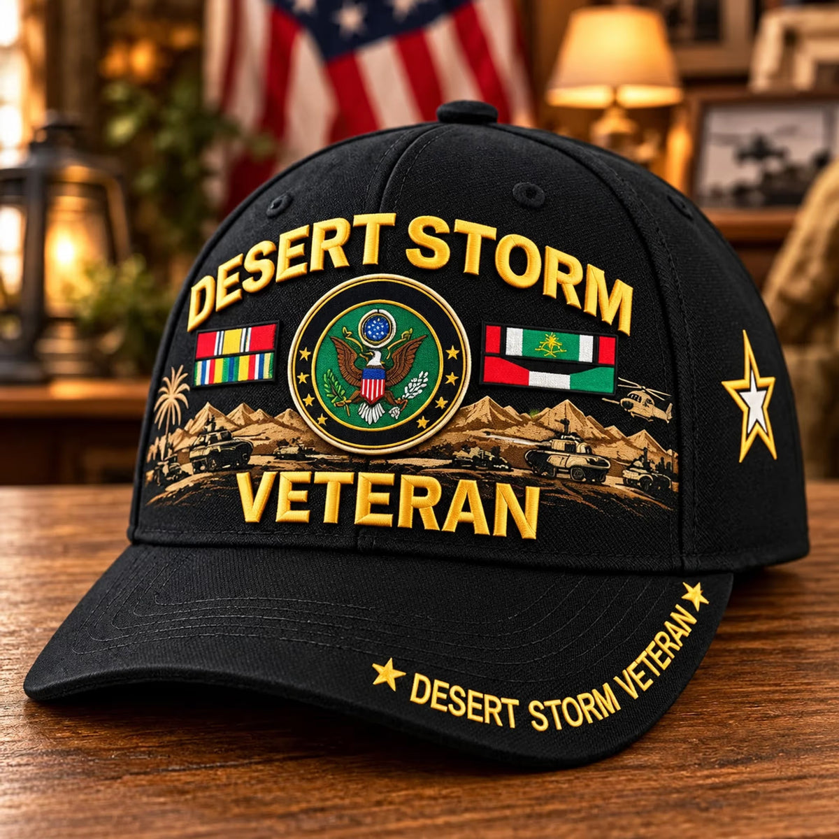 🎖️ Desert Storm Veteran Cap – Your Service. Your Pride. (1991–2026 - 35TH ANNIVERSARY)