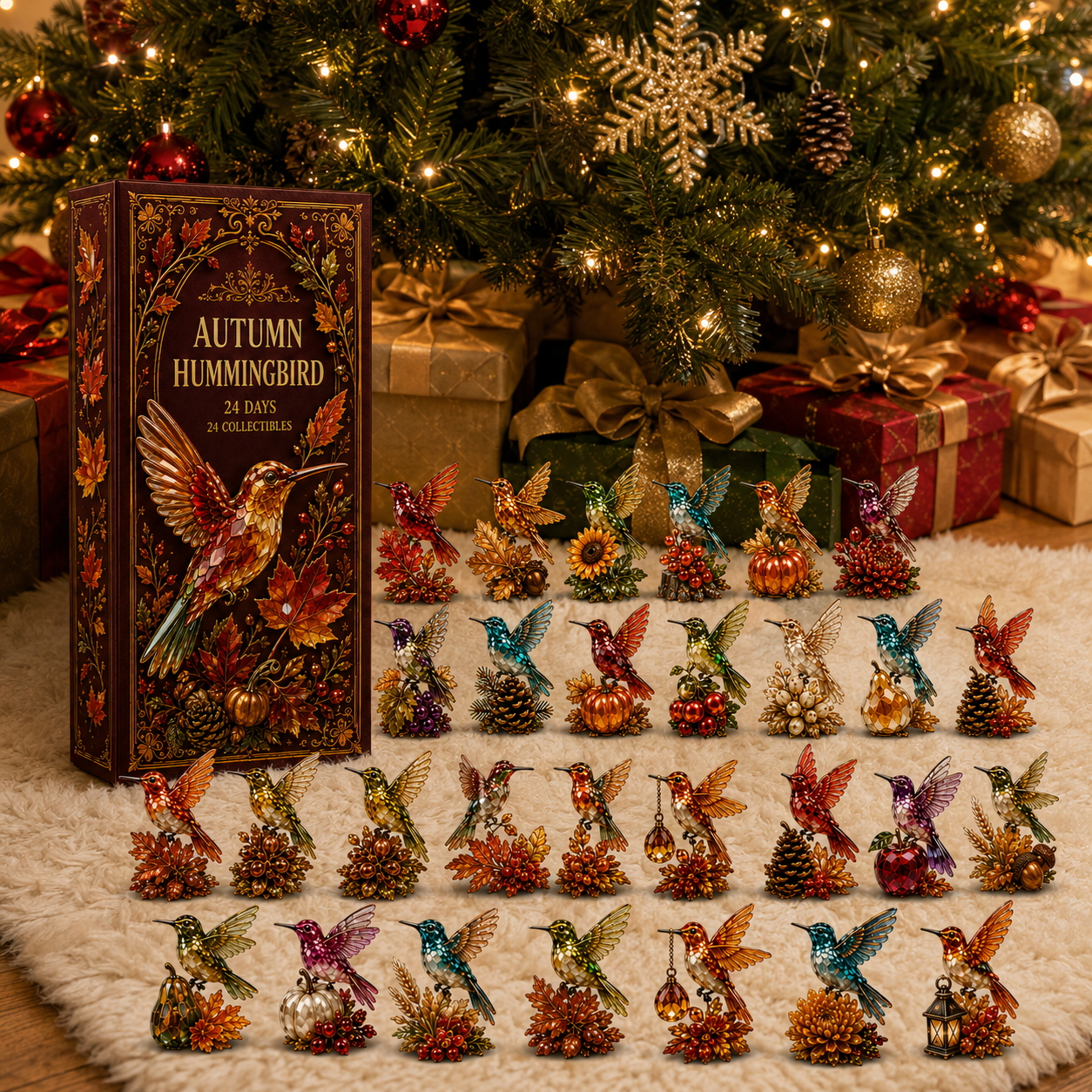 🔥Last 50 pcs✨⏰Last day 50% off🔥✨24-Day Advent Calendar - Hummingbird