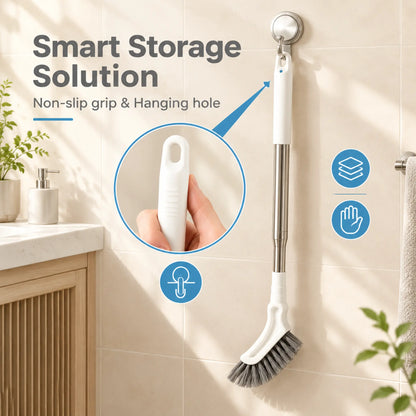 Adjustable Length Stainless Steel Telescopic Long Handle Crevice Cleaning Brush 🧹 - image 7