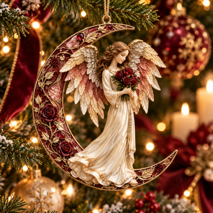 2026 Crescent Moon Angel Christmas Ornaments – 9 Elegant Designs Celebrating Faith, Hope & Heavenly Peace