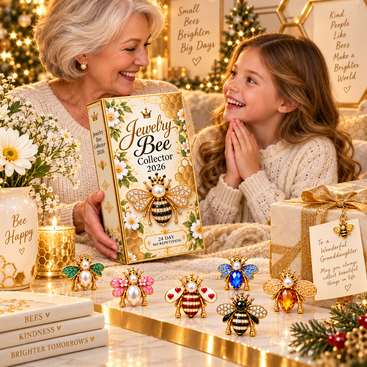 24 Days of Sparkle — Jewelry Bee Collector Advent Calendar 2026