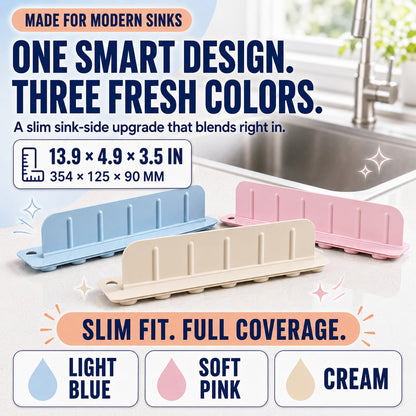 💦 2-in-1 Foldable Sink Splash Guard & Drain Organizer - image 6