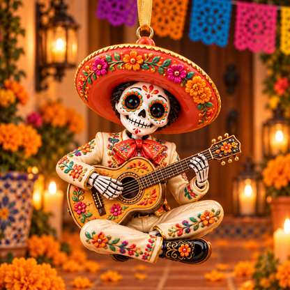 2026 Día de Muertos Ornaments –  Colorful Folk Art & Sugar Skull Keepsake Collection