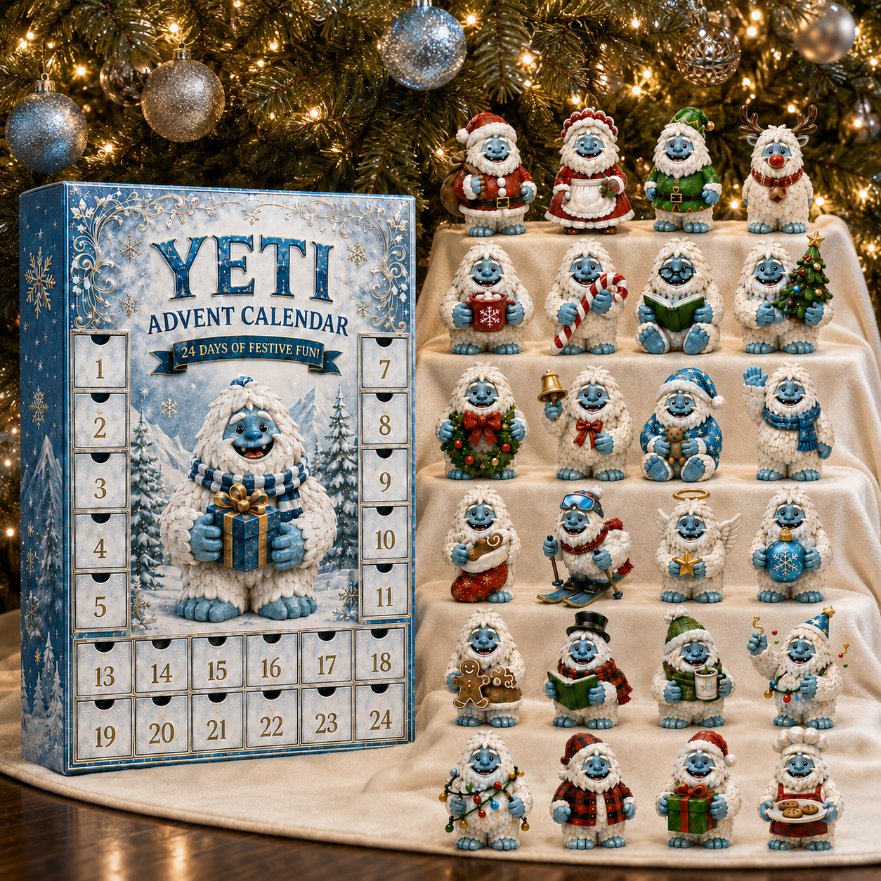 🔥Last 30 pcs✨⏰Last day 50% off🔥✨24-Day Advent Calendar - Yeti