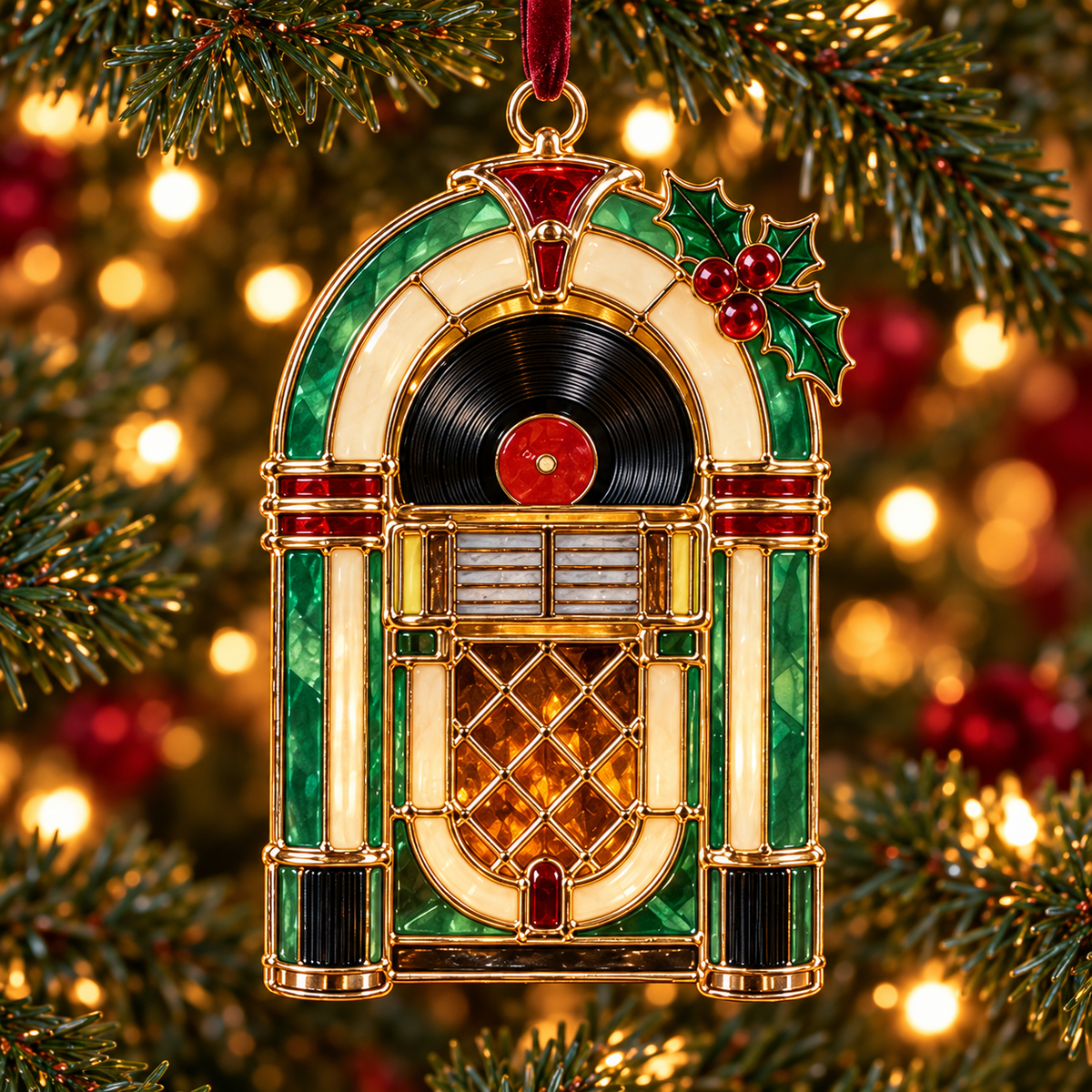 Vintage Music Christmas Ornaments – 6 Nostalgic Designs for Music Lovers