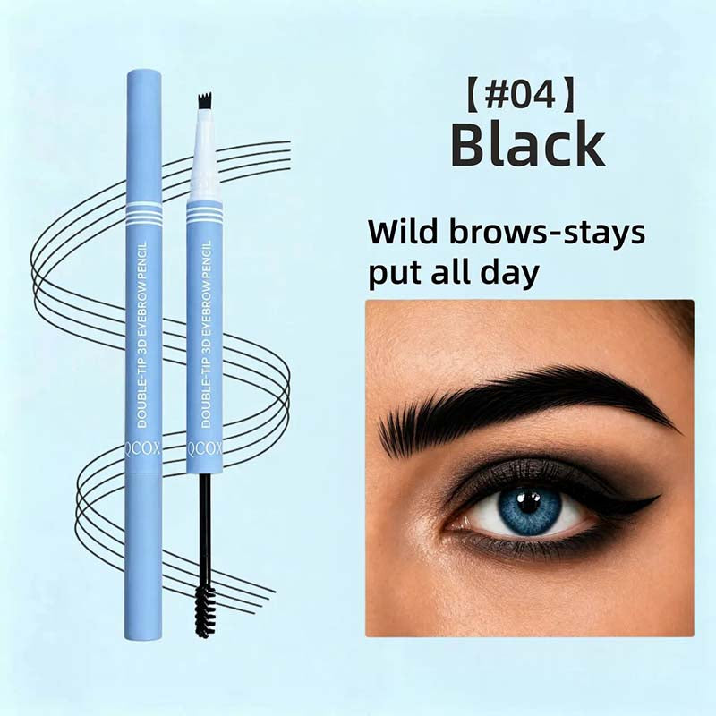 2-in-1 Waterproof Micro-Fork Eyebrow Pen-Tinted Gel Cosmetic🖌️ - image 9