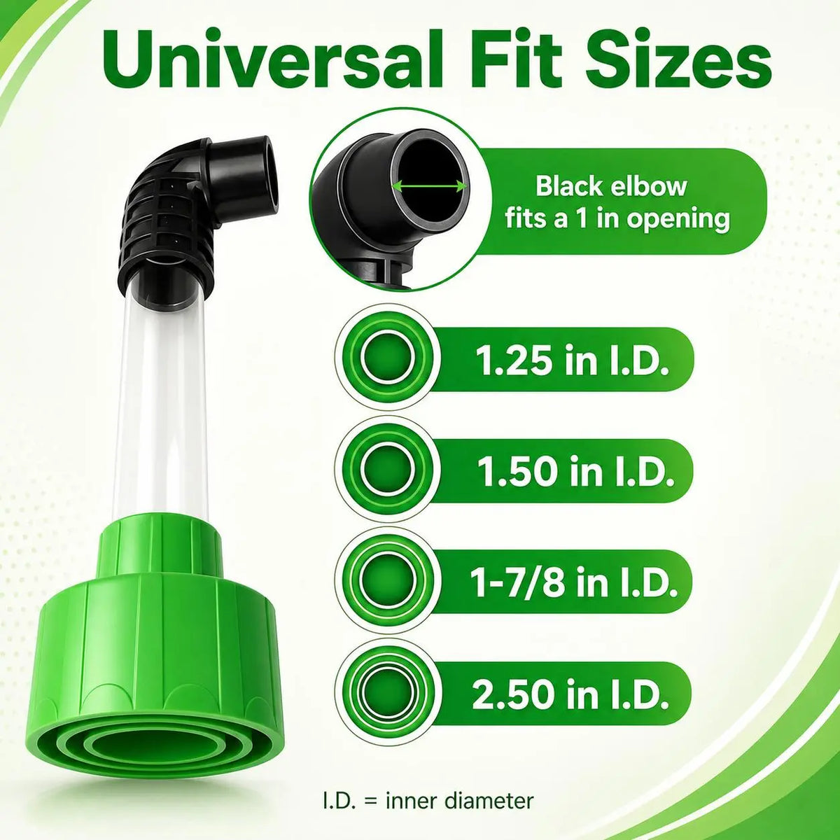 Universal AC Drain Line Cleaner Adapter, Wet/Dry Vacuum Attachment🪛 - image 6