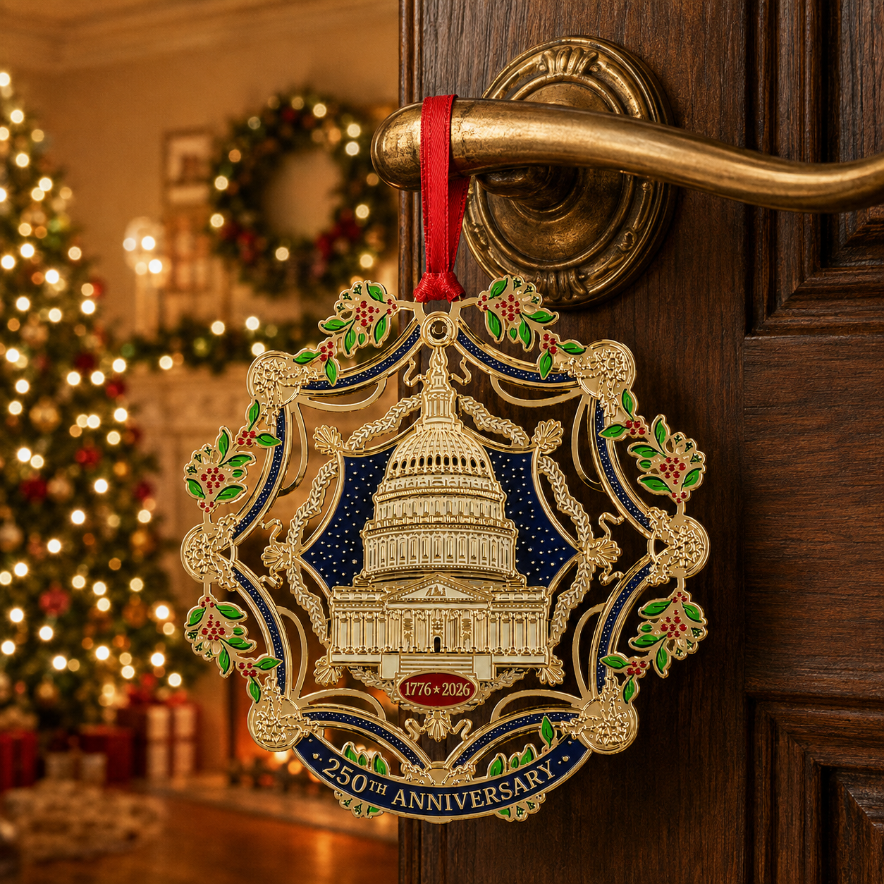 LAST DAY 50% OFF🔥250th Anniversary Commemorative Ornament – The Capitol