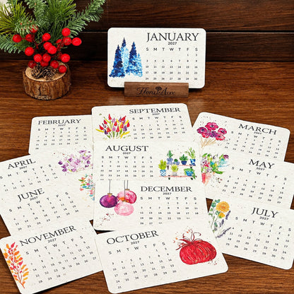 ✨Early Holiday Sale 50% OFF🌱Eco-Friendly Plantable “Timeless” Seed Calendar 2027