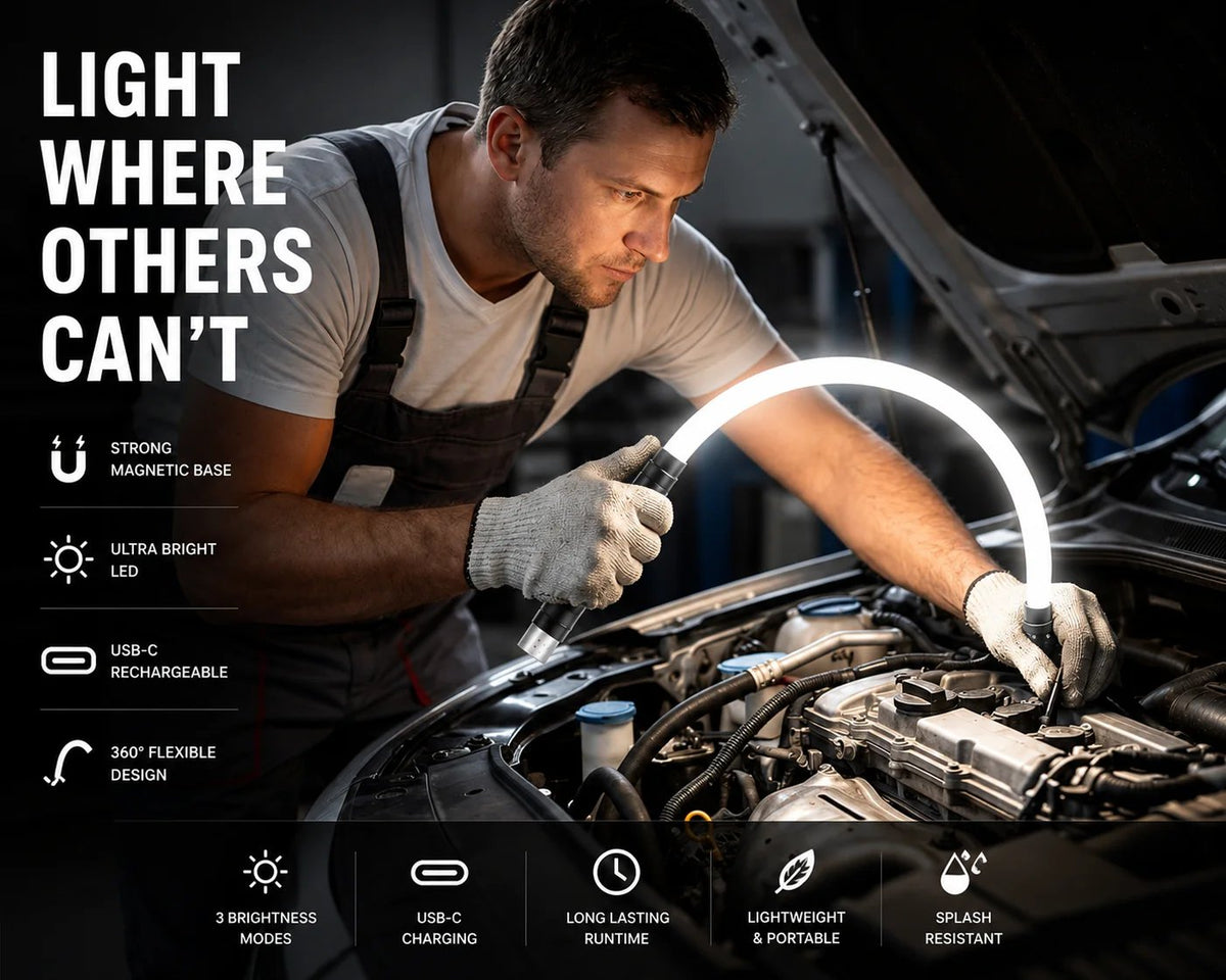 LED Car Repair Light Flashlight - image 1