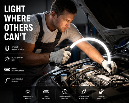 LED Car Repair Light Flashlight - image 1