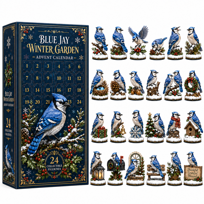 🔥Last 30 pcs✨⏰Last day 50% off🔥✨24-Day Advent Calendar - Blue Jay