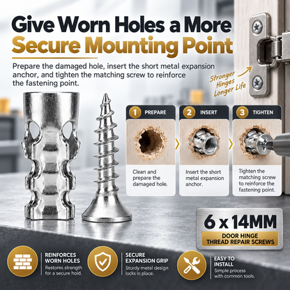6x14mm Short Expansion Screws Set - image 2