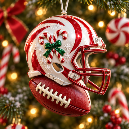 2026 Touchdown Christmas Ornaments – 8 Unique Football Helmet Designs for Football Fans & Holiday Traditions