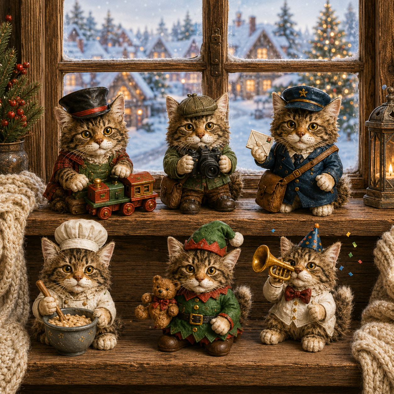 Owl Jobs Advent Calendar 2026 – 24 Days of Unique  Collectible Owl Miniatures, Christmas Countdown Gift for Owl Lovers & Bird Lovers