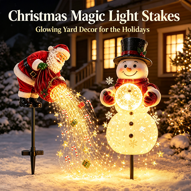 🎅 Santa’s Magic Pour – Flowing LED Christmas Garden Light 🎁 - image 2