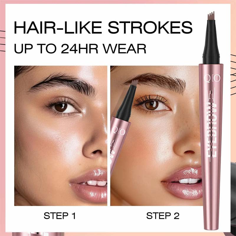 Waterproof Micro‑Fork Eyebrow Pencil, Long‑Lasting Brow Pen 💧✨ - image 3
