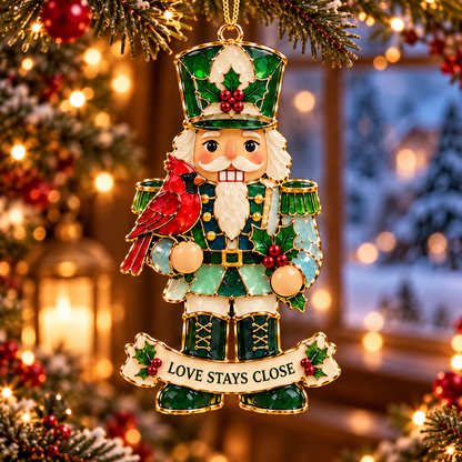 2026 Nutcracker Christmas Ornament Collection – 6 Festive Designs with Golden Details & Heartfelt Wishes