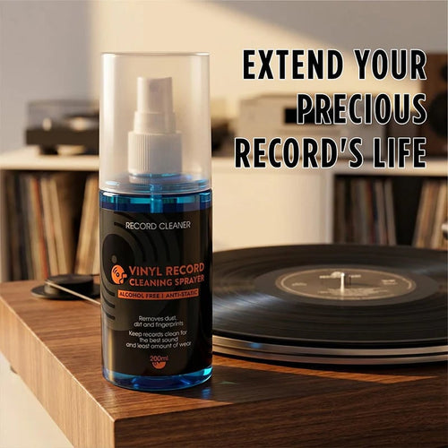 🎵 LIMITED-TIME 50% OFF! 💥 Anti-Static Vinyl Record Cleaning Spray – Dust Removal, Alcohol-Free, Easy Mist ✨ - image 1