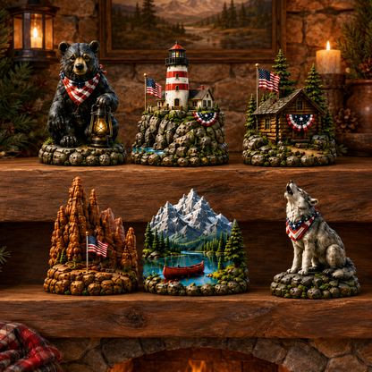 National Parks Adventure Advent Calendar 2026 – 24 Days of American Wilderness, Collector-Grade Miniature Keepsakes, Acrylic Charms Blind Box