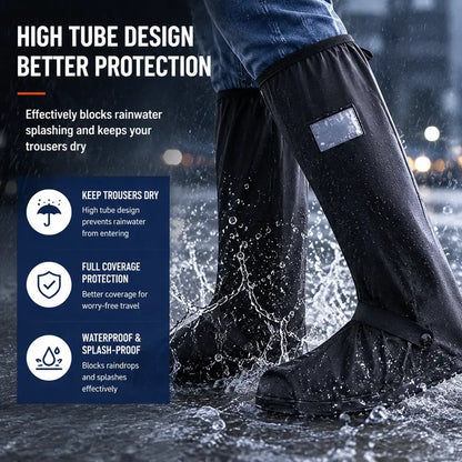 Waterproof Rain Boot Shoe Cover Non-Slip Waterproof Boot Covers 🥾