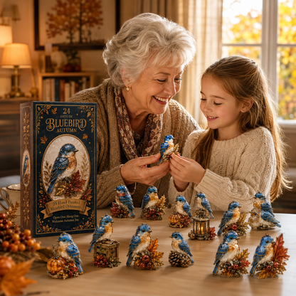 🔥Last 60 pcs✨⏰Last day 50% off🔥✨24-Day Advent Calendar - Bluebird