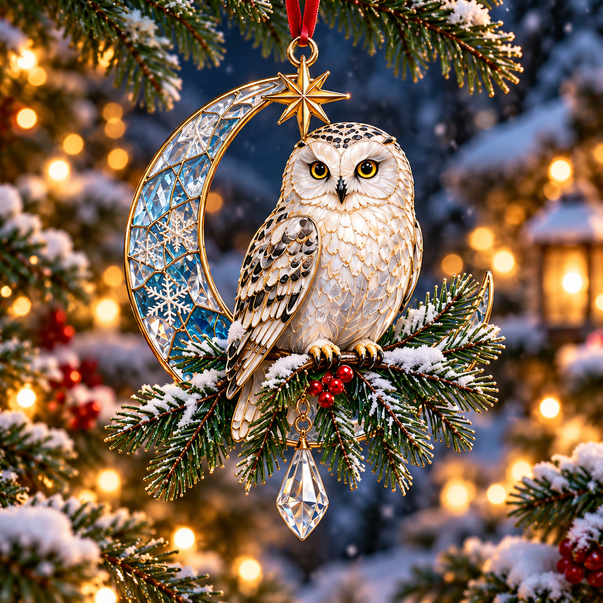 2026 Feathered Christmas Jewels – 6-Piece Bird Ornament Gift Set