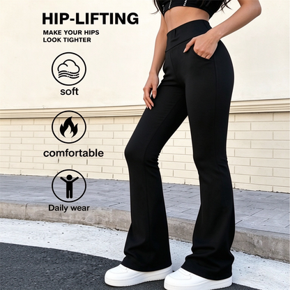Women's Soft High-Stretch Micro-Flare Yoga Pants 👖