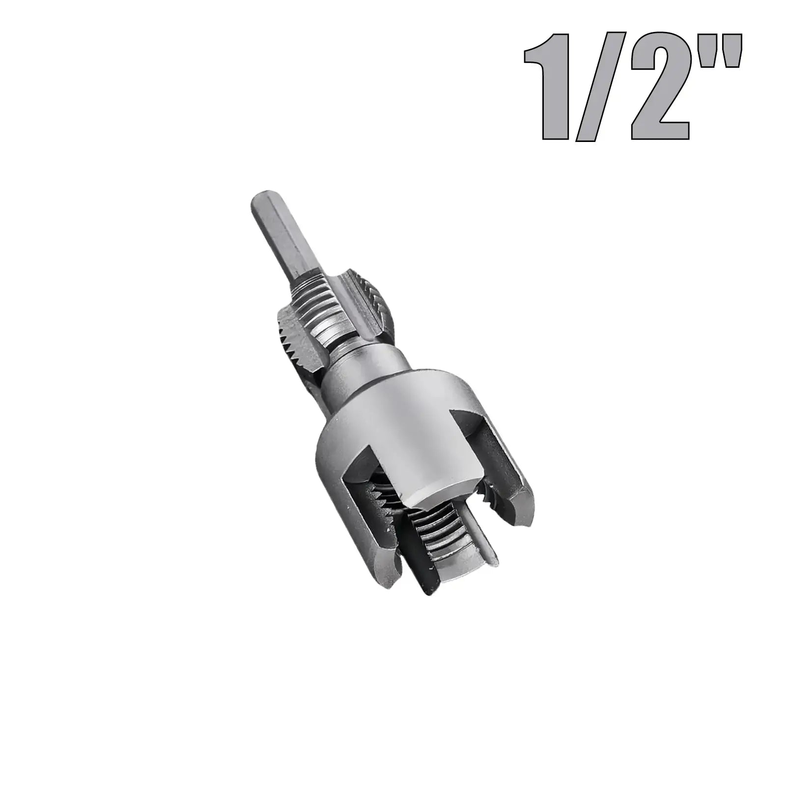 Drill-Powered Pipe Thread Cutting Bit — Internal & External Threading for 1/2" & 3/4" Plastic Pipes - image 8