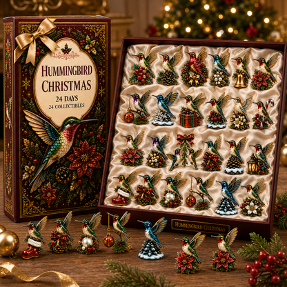 🔥Last 50 pcs✨⏰Last day 50% off🔥✨24-Day Advent Calendar - Hummingbird