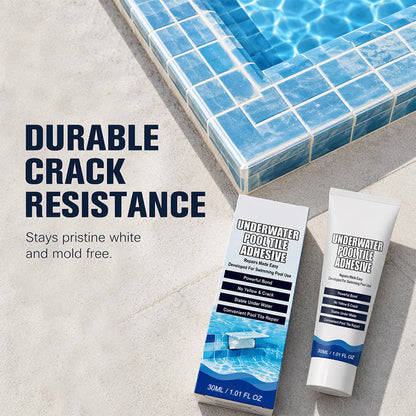 🥳2026 HOT SALE🥳💞50K+ SOLD!💦High Strength Underwater Pool Tile Adhesive🛠️